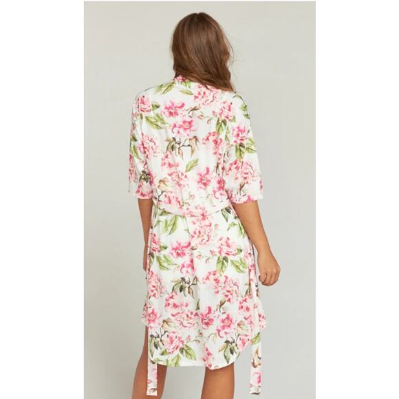 Show Me Your Mumu Brie Floral Robe One Size (Small to Large) Women's Robe - Picture 3 of 9